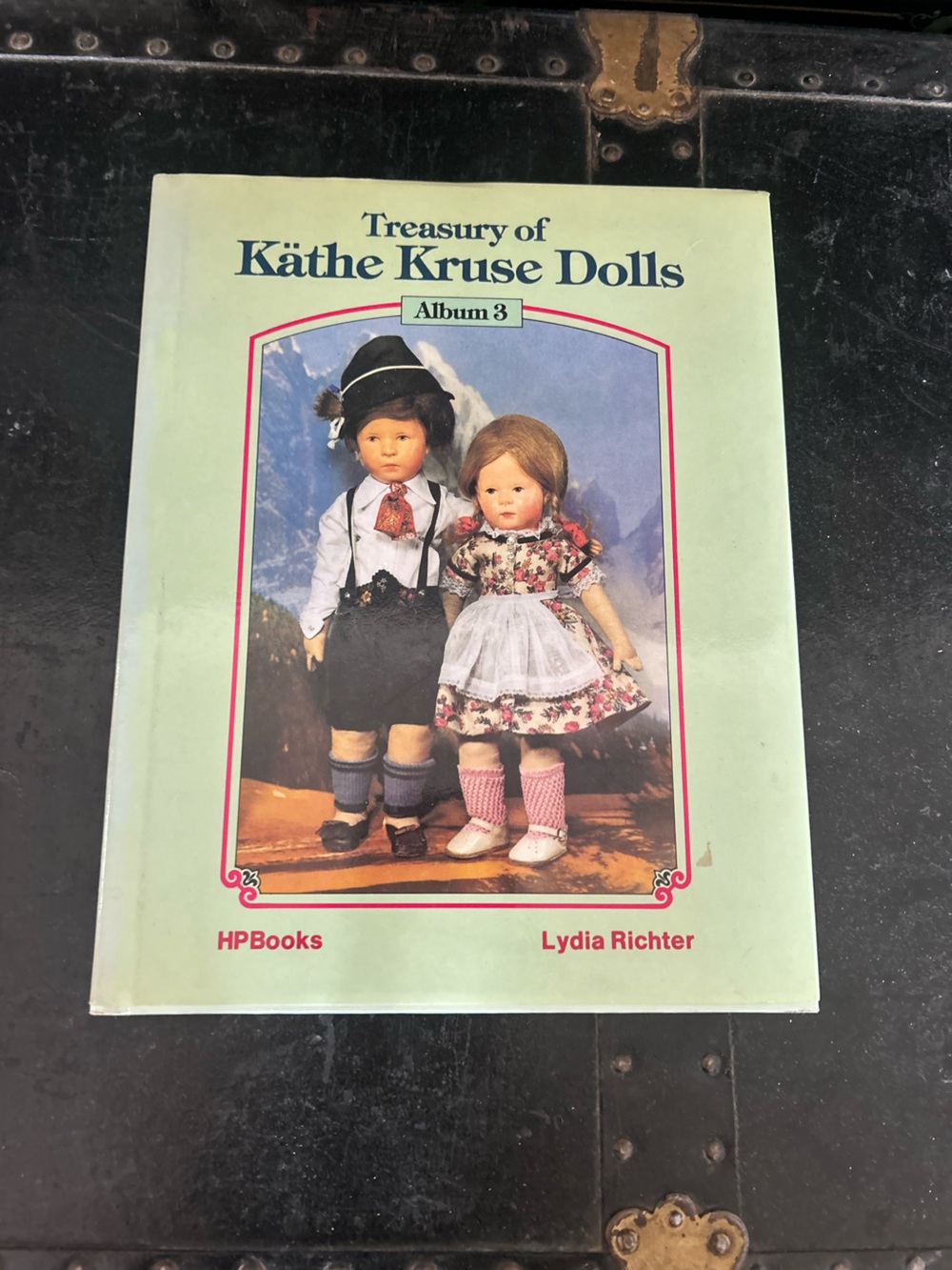 Doll Book Cover Art Print - Mint Green